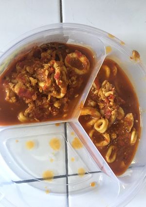 Foto resep Cumi telur saus padang