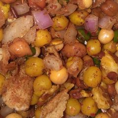 Chana matar mixture A picture of Chana matar mixture.
