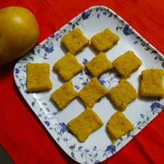 A picture of Mango Burfi Recipe.