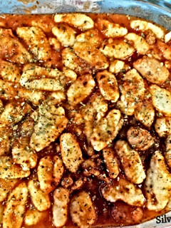 Una foto de Ñoquis caseros de patatas