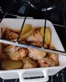 Pollo Al horno a lo macho 🤭