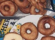 Una foto de relleno para donas