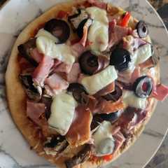 Una foto de Pizza casera