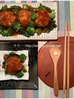 年菜食譜-鴻運當頭紅燒獅子頭-增肌減脂版簡易料理 的食譜成品照片