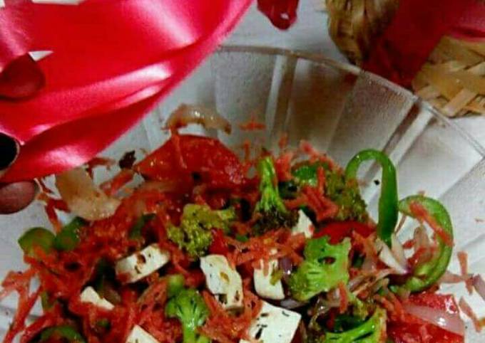 Step-by-Step Guide to Make Ultimate Carrot paneer salad