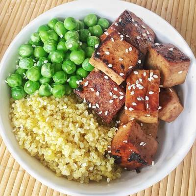 Tofu teriyaki Receta de Sebastian ocampo moreno- Cookpad