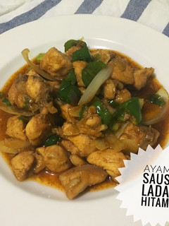 Foto resep Ayam Lada Hitam