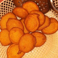 A picture of Akara (beans cake).