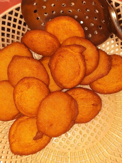A picture of Akara (beans cake).