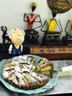 A picture of Apple Almond Tart Financier.
