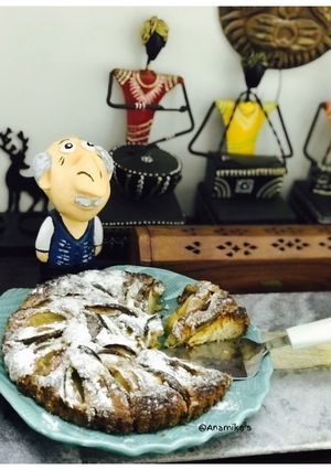 A picture of Apple Almond Tart Financier.