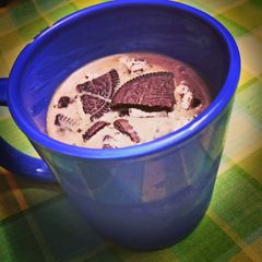 A picture of Oreo milkshake.