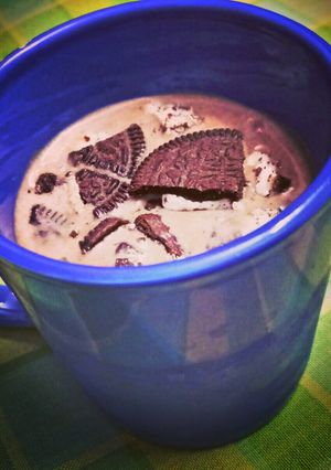 A picture of Oreo milkshake.
