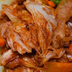 A picture of Korean Kimchi.