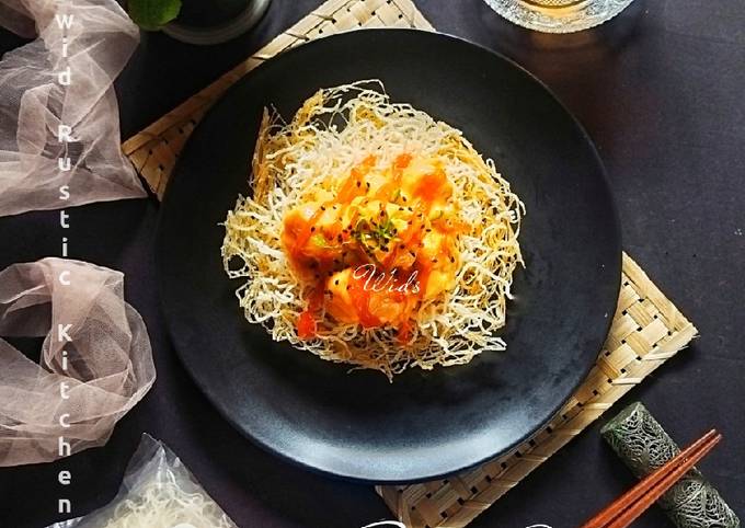 Cara bikin Bihun Udang Mayonaise Pedas Cara bikin Bihun Udang Mayonaise Pedas