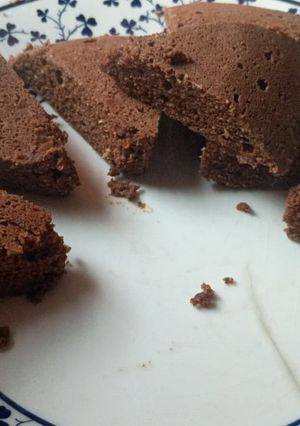 Una foto de Biscochuelo en microondas sin harinas