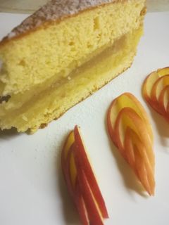 Almás - fahéjas piskóta, gluténmentesen recept fotója