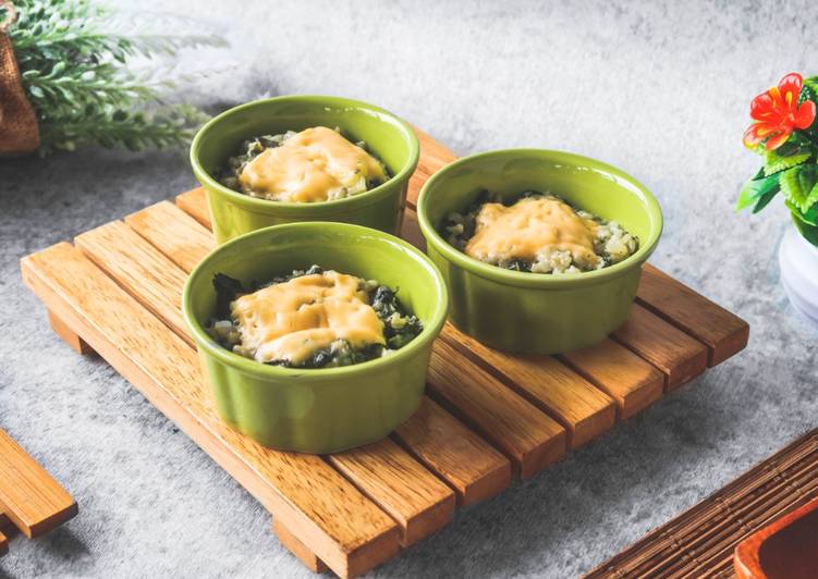 Resep Nasi Kukus Bayam Anti Gagal