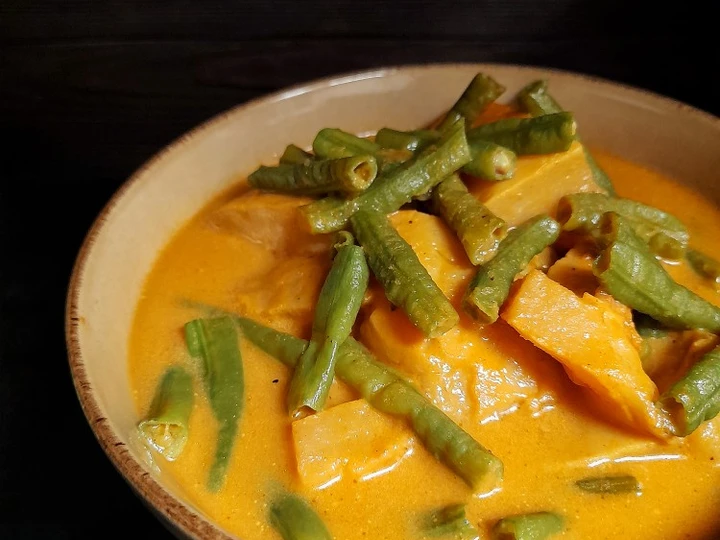 Langkah Mudah untuk Menyiapkan Resep Gulai Tunjang Kacang Panjang Anti Ribet, Enak