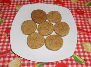 Una foto de Galletas saladas integrales