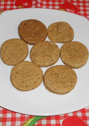 Una foto de Galletas saladas integrales
