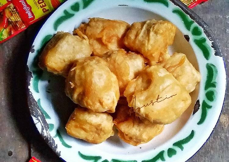 Resep Tahu goreng tepung Anti Gagal