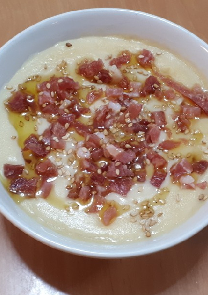 Una foto de 130. Crema de coliflor