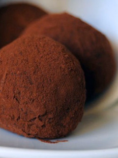 Una foto de Trufas al ron