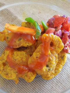 A picture of Pakora#RamadhanContest.