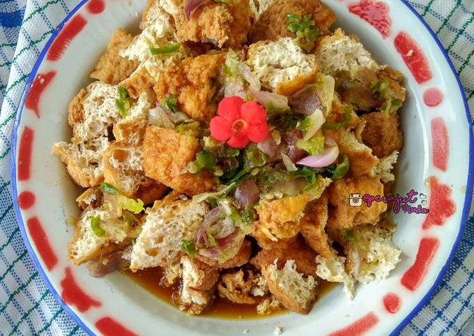 Resep Resep Kuah Cuko Tahu Gejrot Anti Gagal