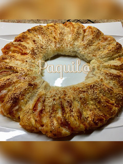 Una foto de Rosca de Hojaldre Salada con un toque picante