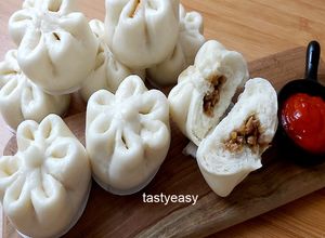 Foto resep Bakpao Lembut dan Empuk Isi Ayam [Tips Anti Keriput] | Steamed Buns