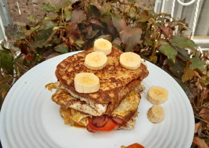 Recipe of Homemade French toast sandwich