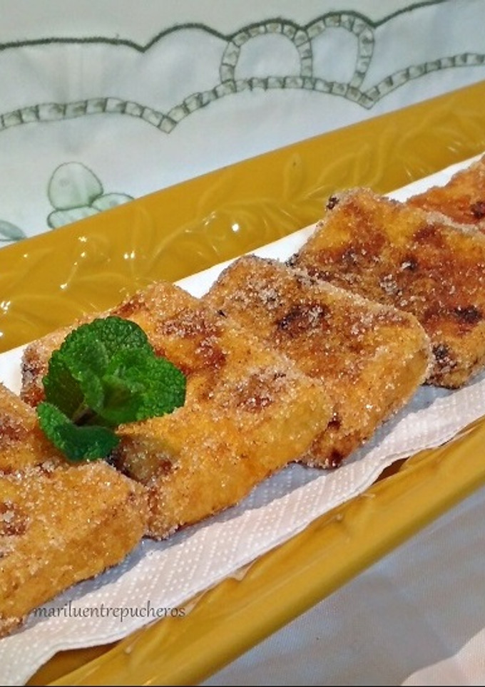 Una foto de Leche frita