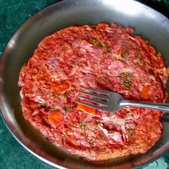 A picture of Masala Omelette.