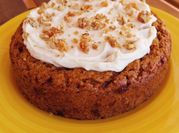 Una foto de carrot cake sin lactosa