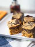 Swirled Chocolate Peanut Butter Bars