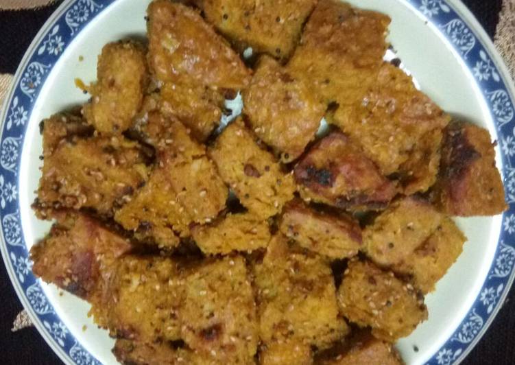 How To Make Your Dudhi muthiya