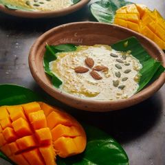 A picture of Mango Dalia Kheer.