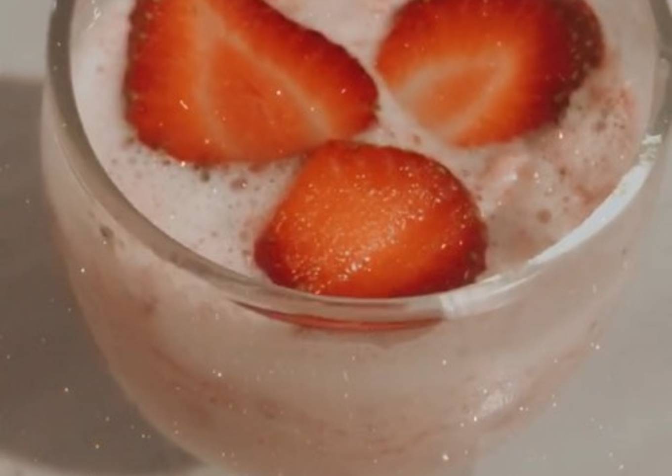 Jus strawbery praktis sehat dan enak