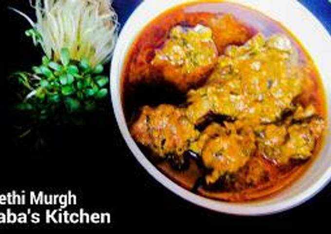 Methi Murgh/Methi Chicken