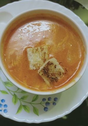टोमॅटो सूप (tomato soup recipe in marathi) रेसिपी चे मुख्य फोटो 