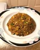 Arroz chaufa con tocineta