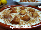 Gachas dulces. Poleá. Gachas andaluzas