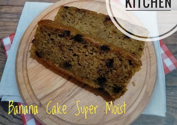 Resep Banana Cake super moist yang Bisa Manjain Lidah