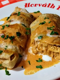 Húsos palacsinta recept fotója