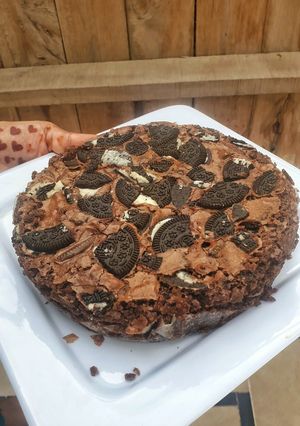 A picture of Oreo Brownie.