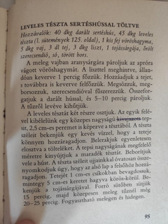 Szerecsendiós darált hús leveles tésztában recept fotója