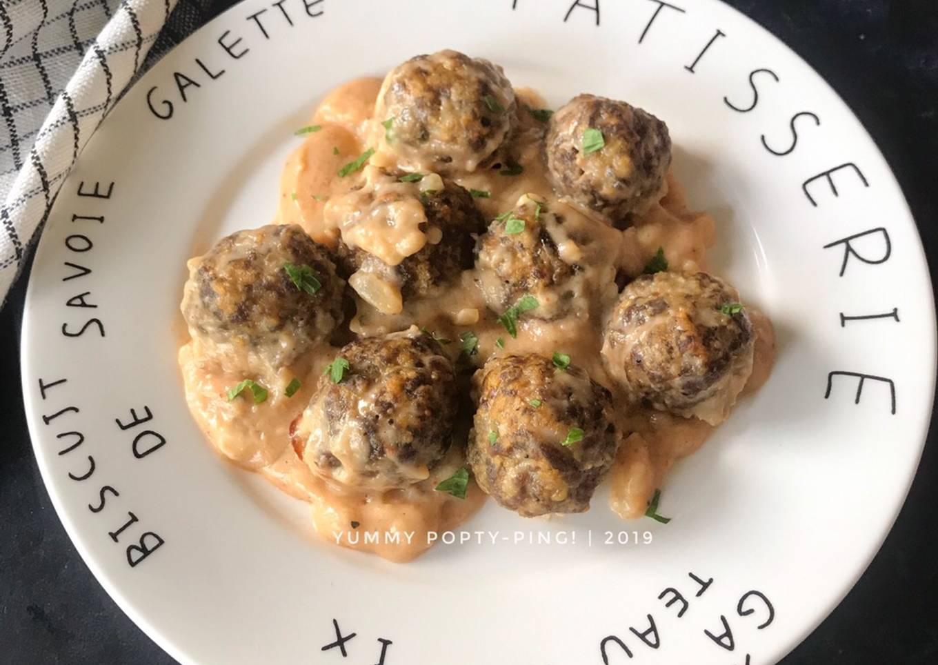 Swedish Meatballs (Bakso Ikea)