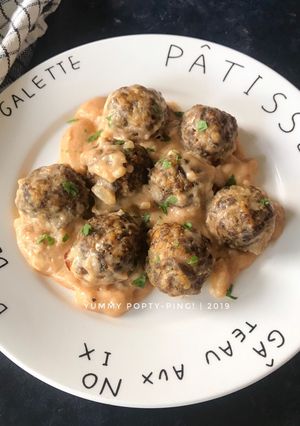 Foto resep Swedish Meatballs (Bakso Ikea)